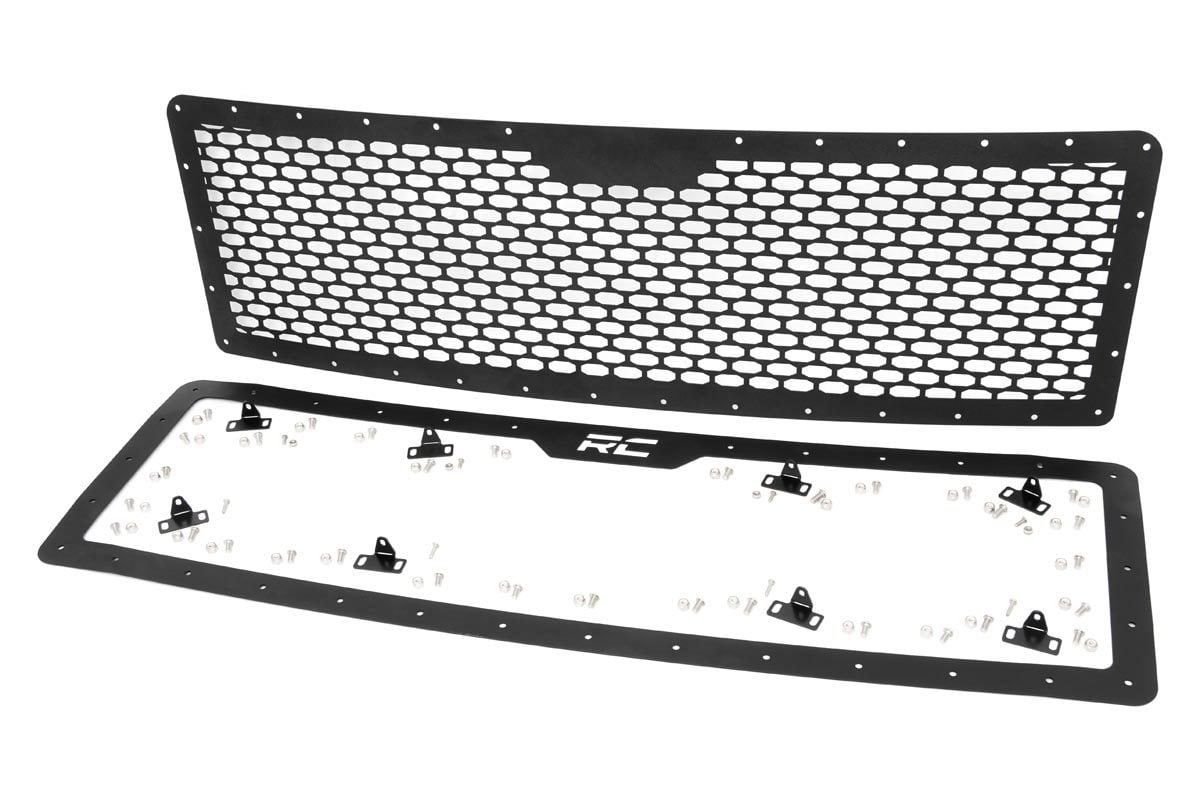 Ford F-150 Mesh Grille - Rough Country - Rough Country - Black - '09-'14